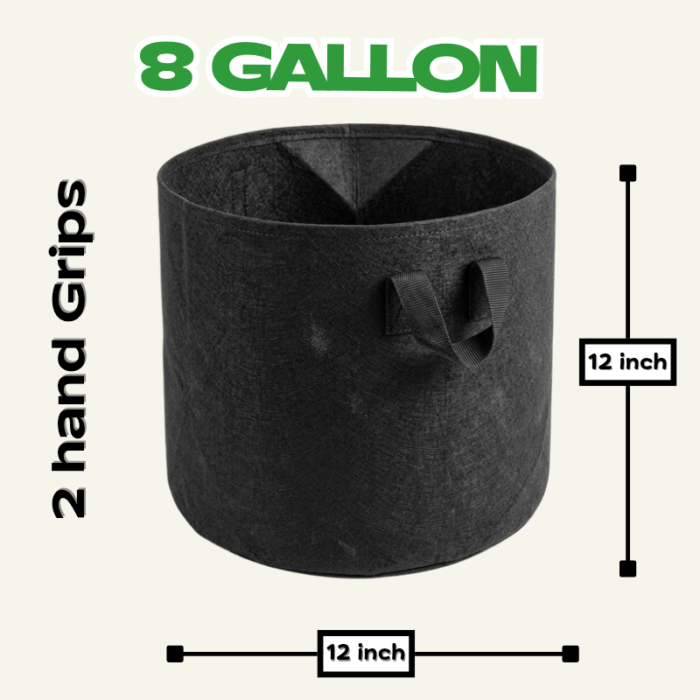 8 Gallon Grow Bag For Plants