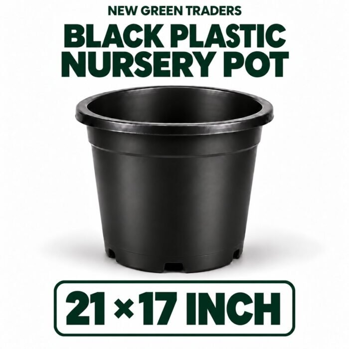 Plastic pots for plants 21 by 17 inch