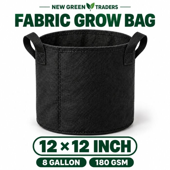 Grow bags for plants 12 by 12 inch | 8 gallon size | 180 GSM