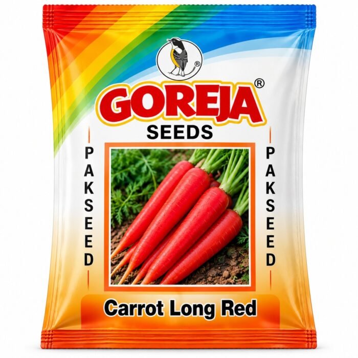 Carrot Long گاجر Seeds packet for Kitchen gardening