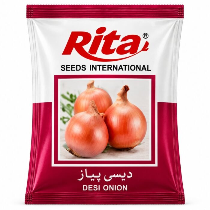 Desi Onion دیسی پیاز Seeds packet for Kitchen gardening